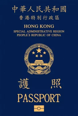 中国香港护照封面