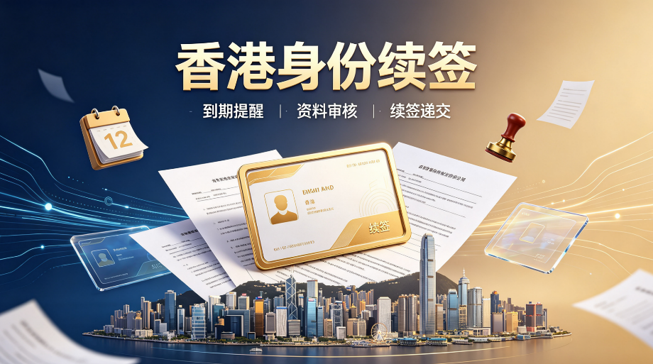 北上广深可办｜2026 香港身份续签全周期托管，认准邦拓国际