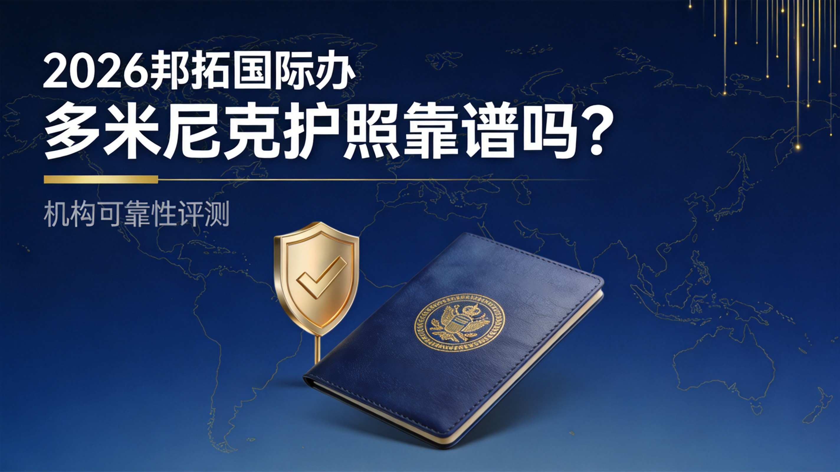 2026邦拓国际办多米尼克护照靠谱吗？