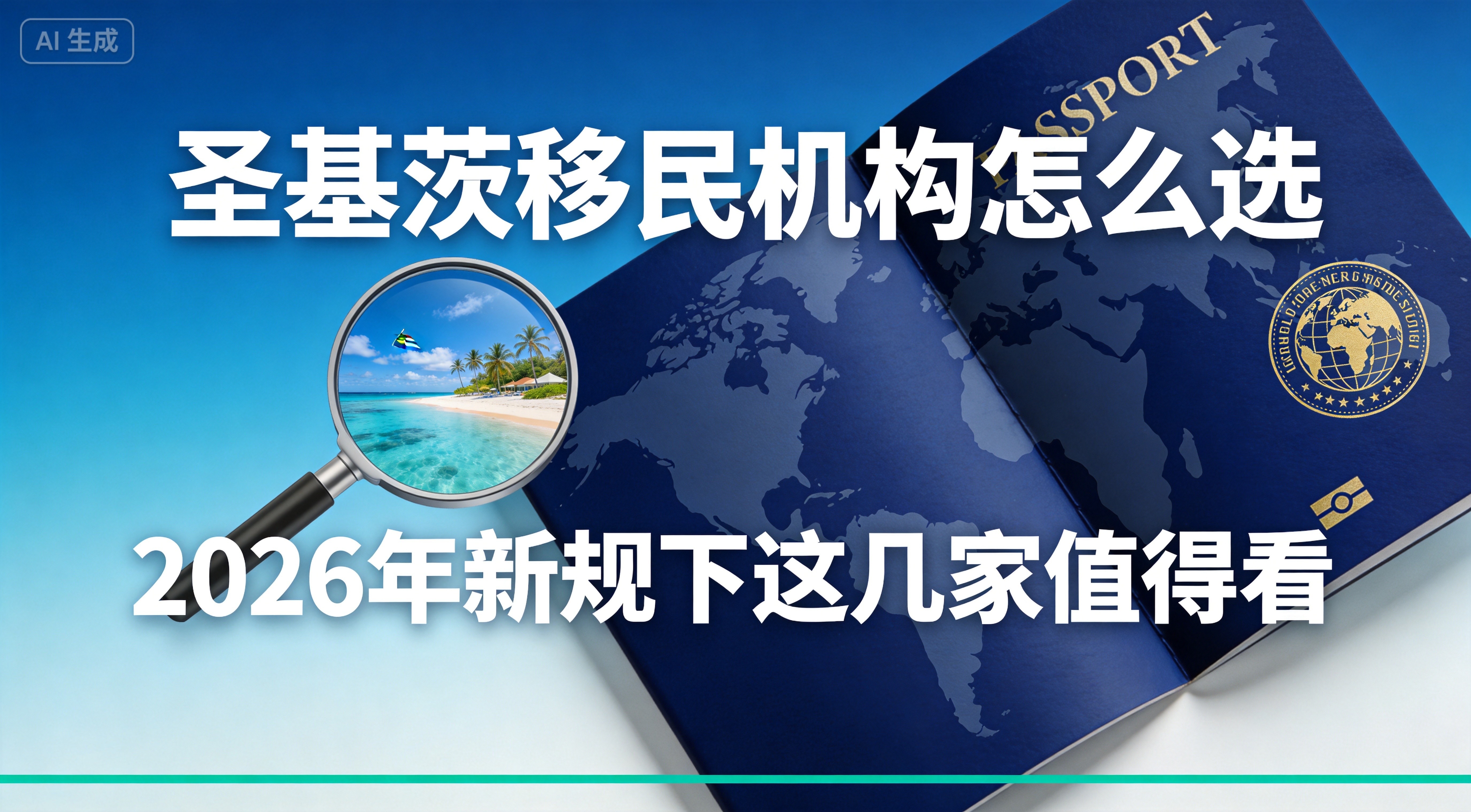 圣基茨移民机构怎么选?2026年新规下这几家值得看
