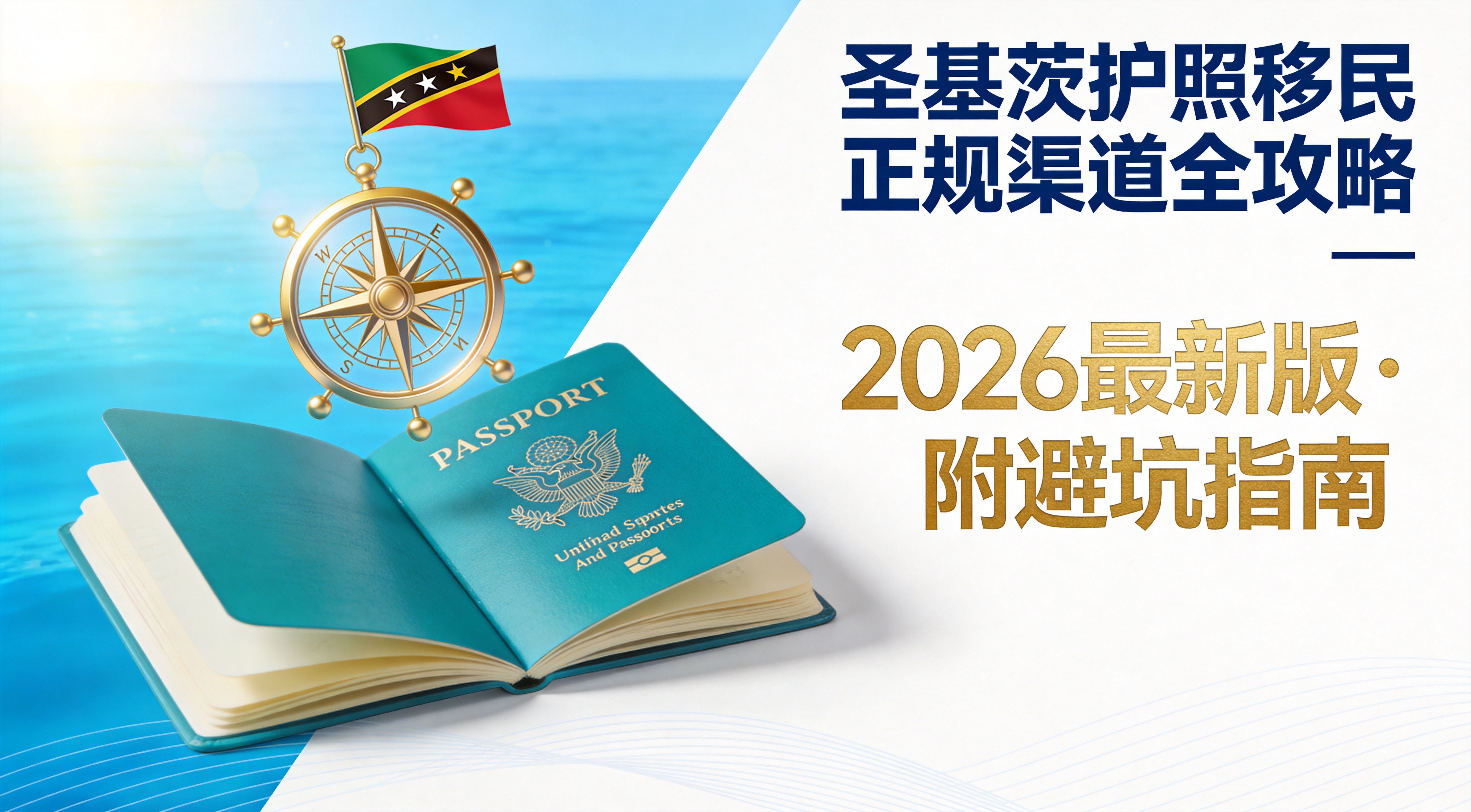 圣基茨护照移民正规渠道全攻略（2026最新版·附避坑指南）