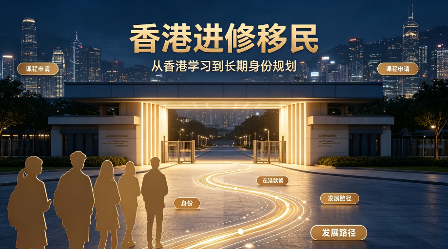 不用高学历!香港进修移民最简落户方式,全家拿身份、孩子读港校