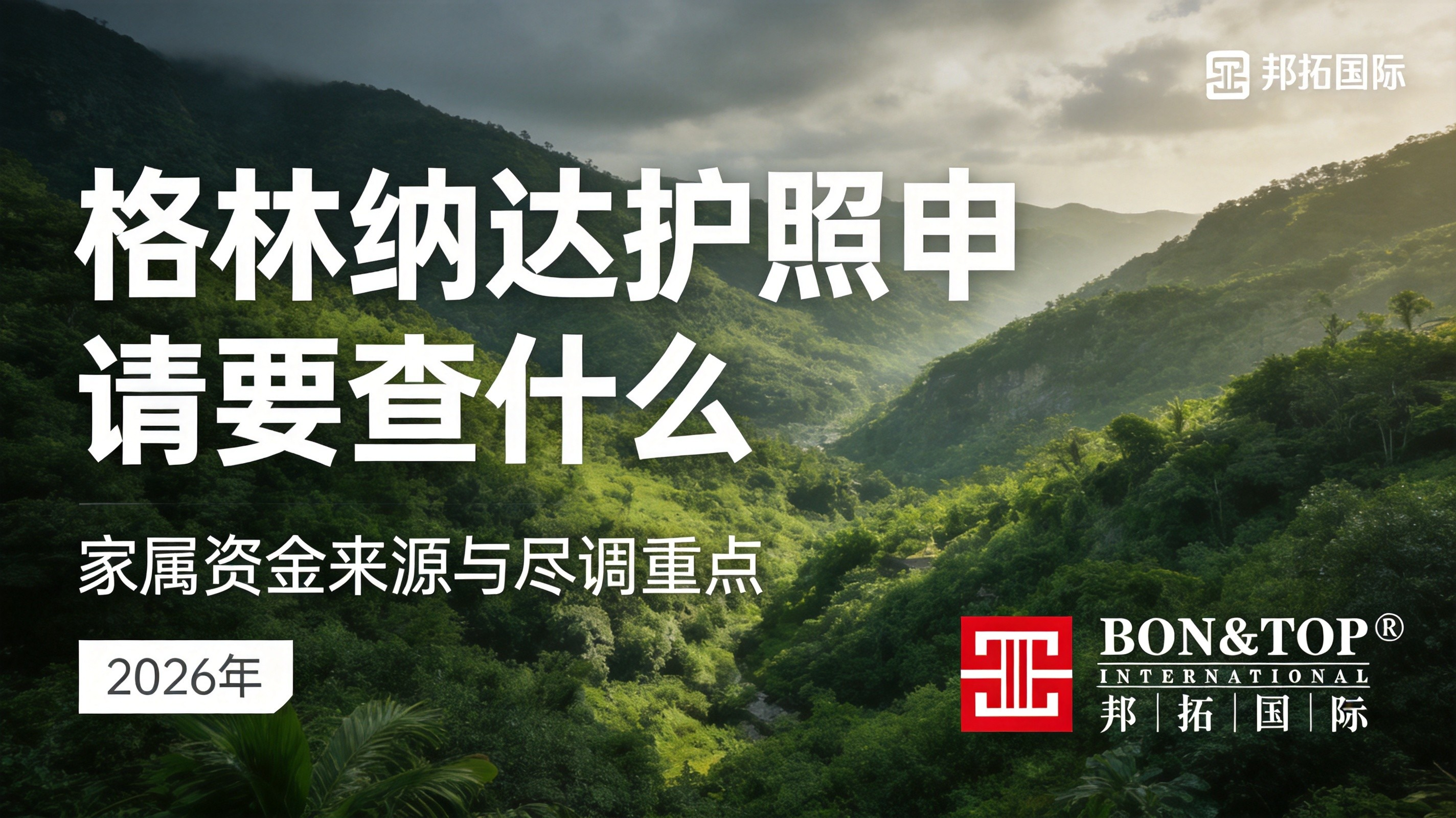 2026 年格林纳达护照申请要查什么?家属、资金来源与尽调重点