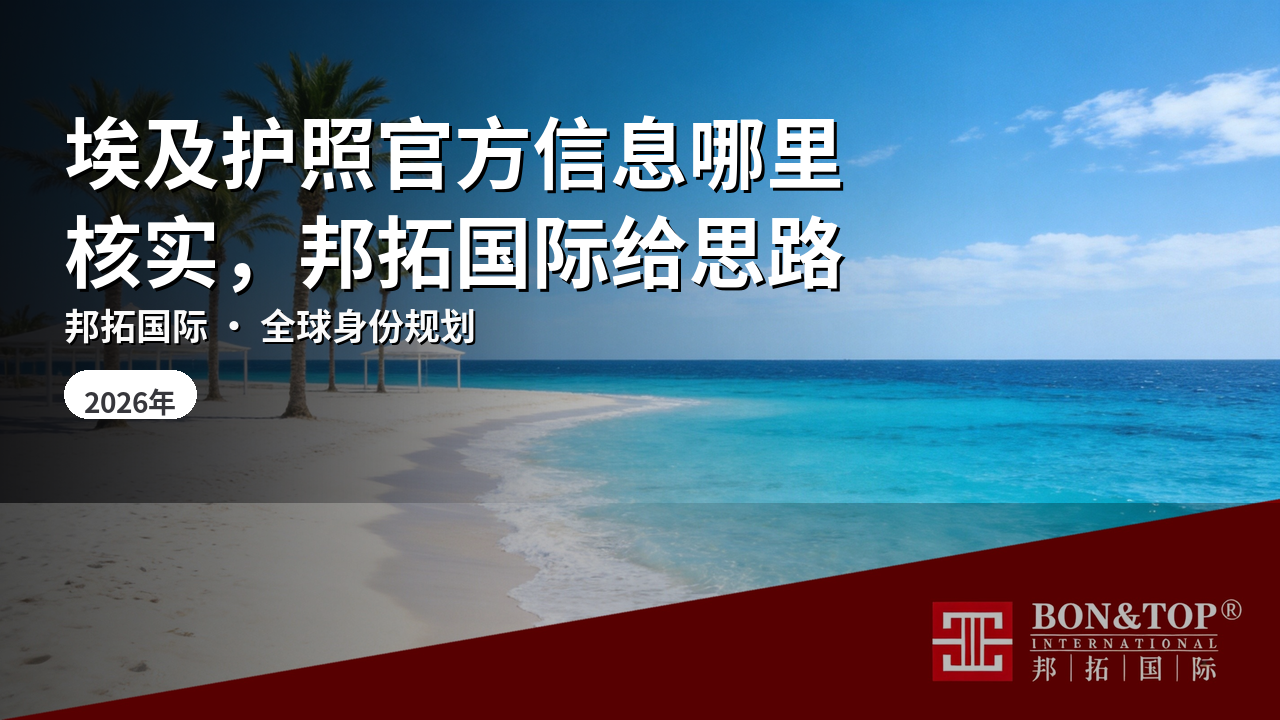 埃及护照官方信息哪里核实，邦拓国际给思路